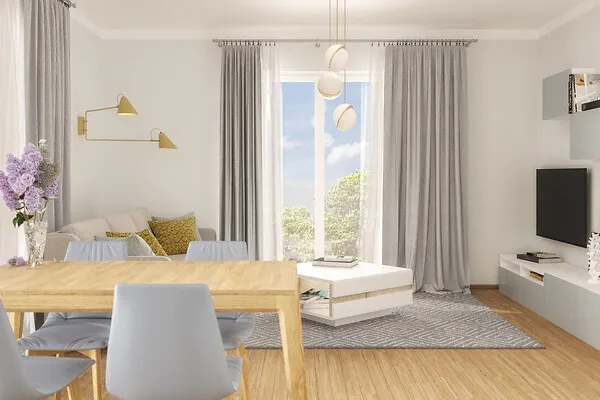 Söögituba - Modern Apartment with Free Parking in Tartu
