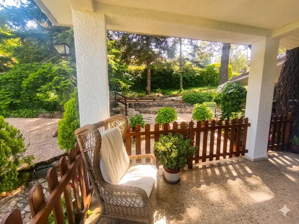 Terrasse - Chalet with Pool and Terrace in Robledo de Chavela