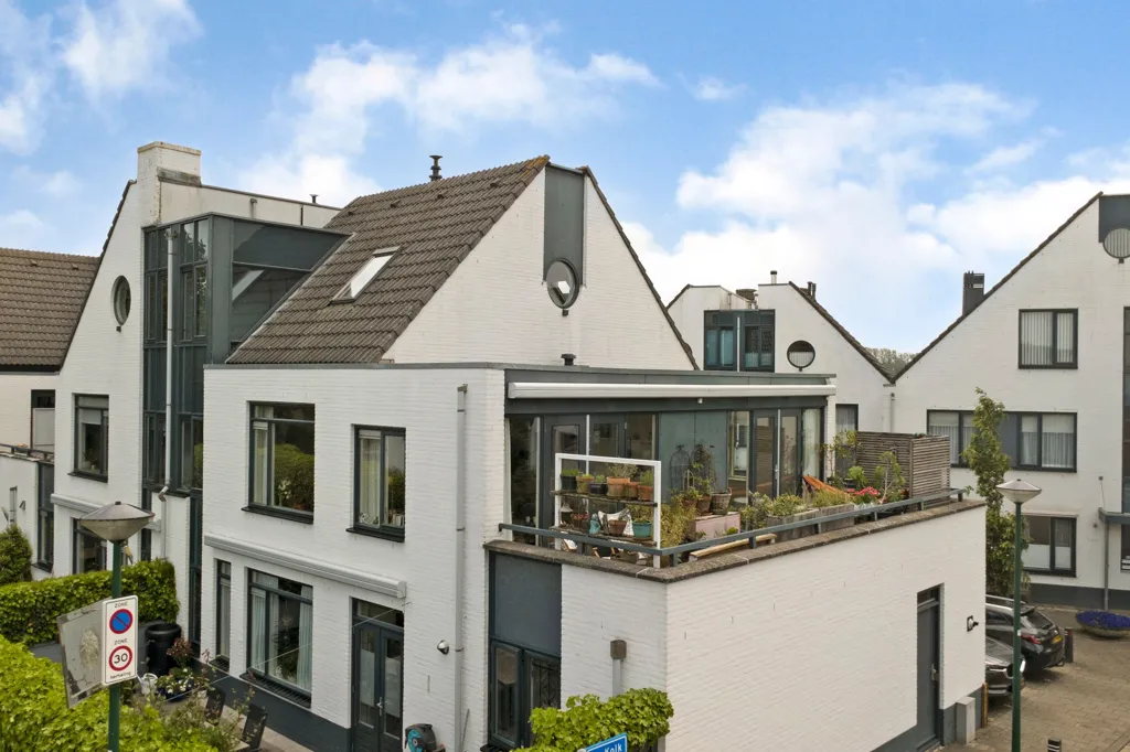 Õhuvaade - Maisonnette with South-West Terrace in Wijk