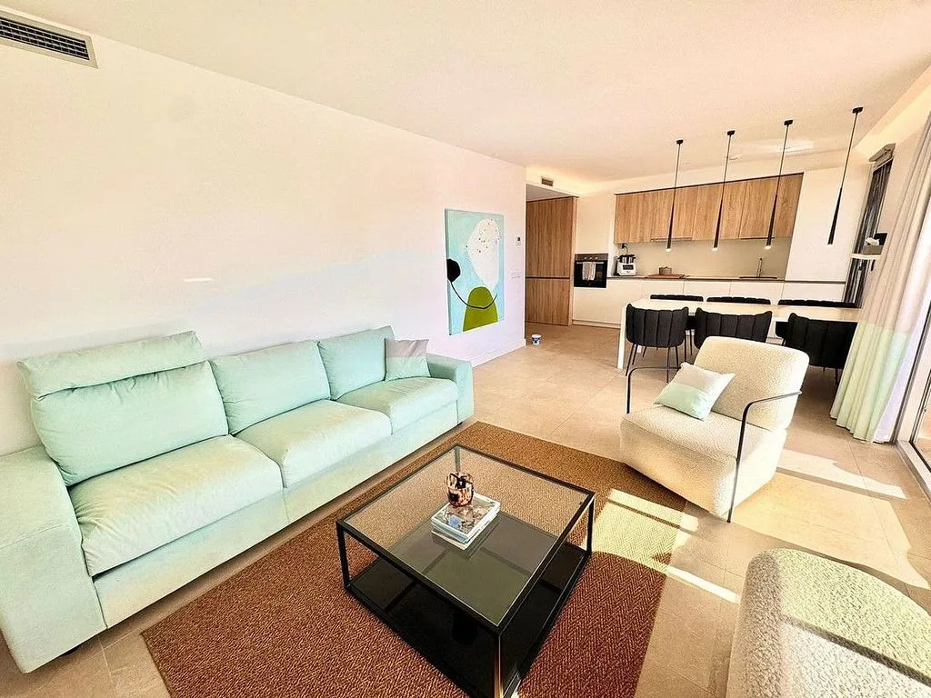 Séjour - Penthouse with Pool in La Cala Golf
