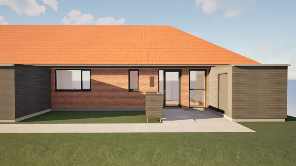 3-Bedroom Terraced House on Aarø Island
