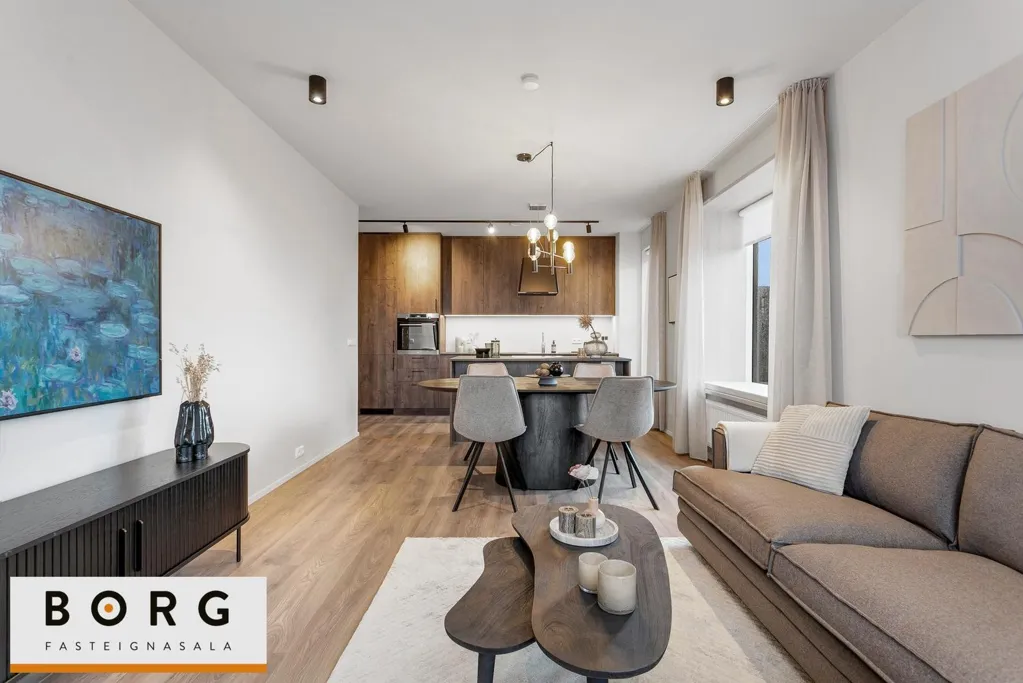 Soggiorno - Apartment with Garden in Hafnarfjörður