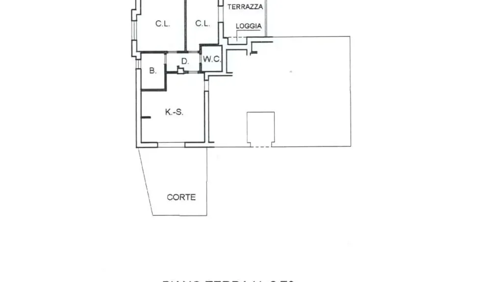 Plan - Ground Floor Apartment with Private Courtyard in Viserbella