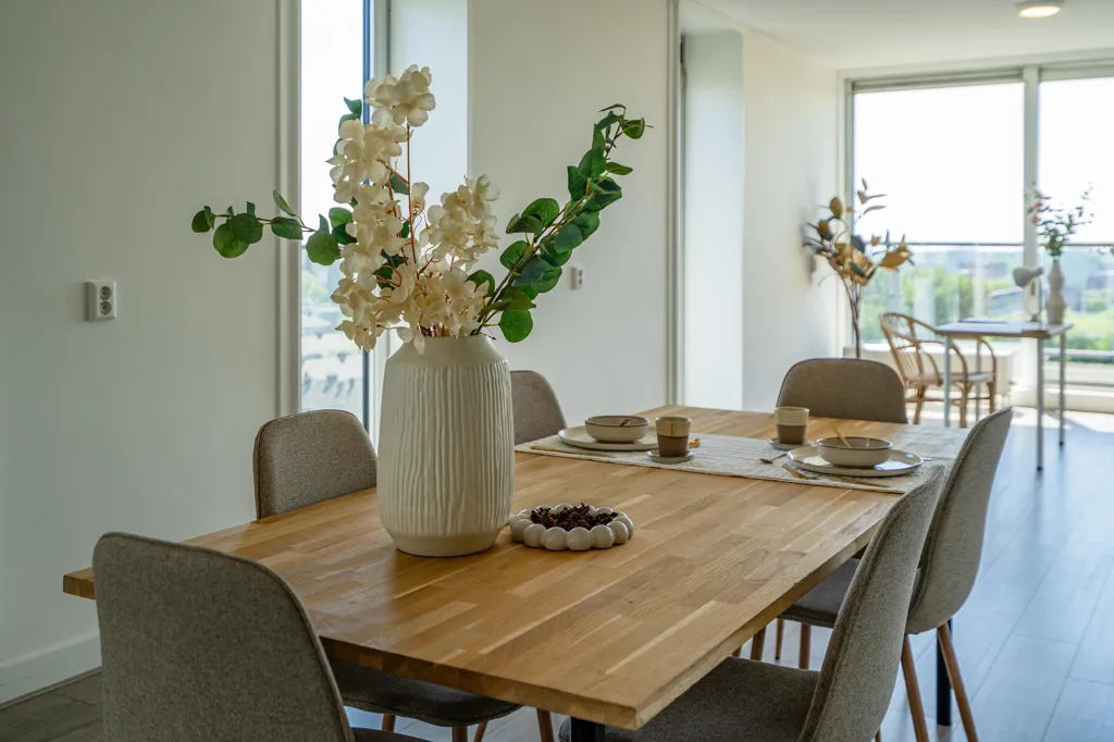 Söögituba - Penthouse with Panoramic View in Amsterdam