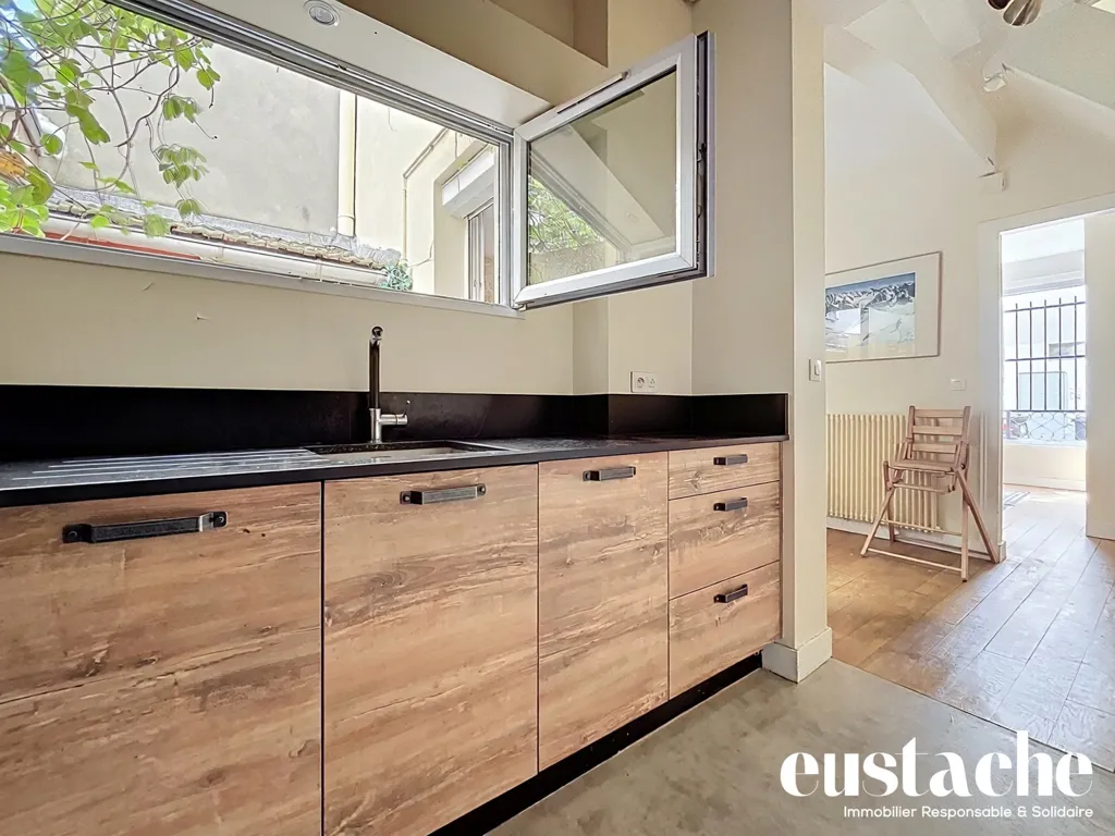 Cuisine - Maison en Mono-Propriété avec Terrasse à Pantin