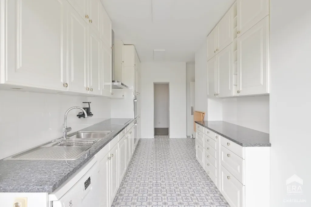 Cuisine - Appartement avec terrasses sur l'Avenue Franklin Roosevelt à Bruxelles