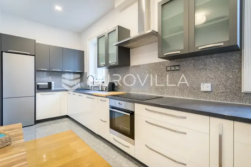 Cuisine - Fully Furnished Apartment with Balcony in Drašković