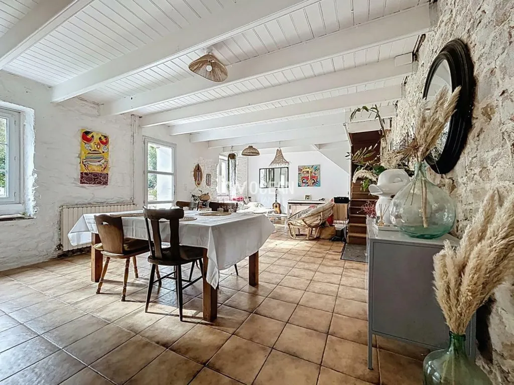Sala da pranzo - House with Sea View in Beuzec-Cap-Sizun