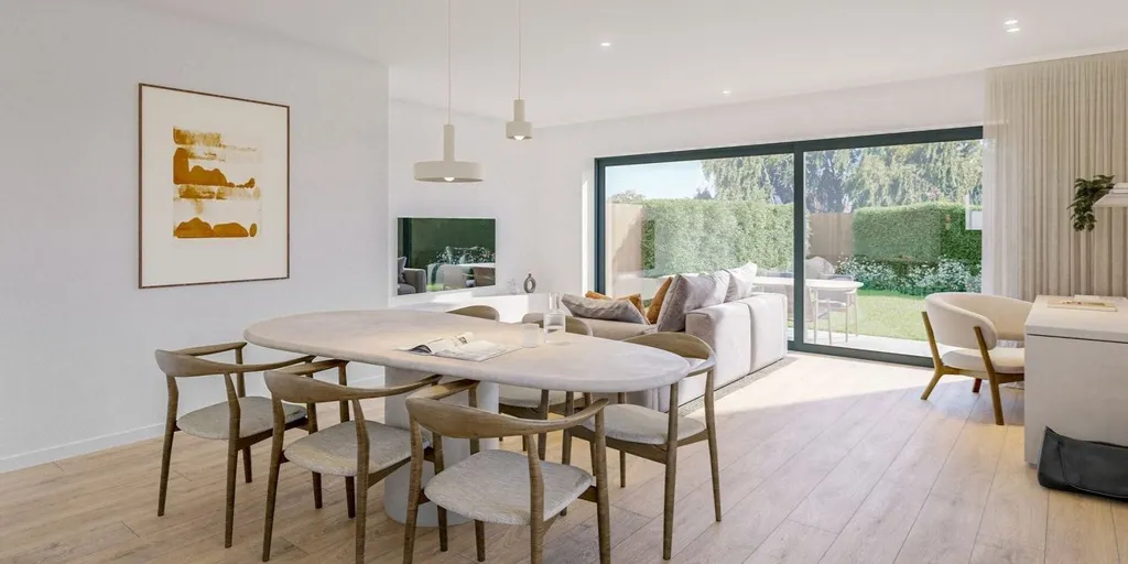 Salle à manger - Appartement avec Piscine dans le Projet Woonerf De Vierweg à Roeselare