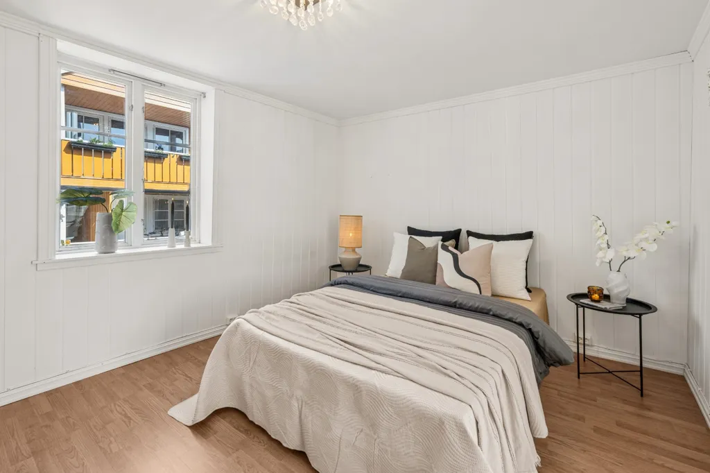 Camere da letto - Apartment with Private Garden in Tønsberg Centre