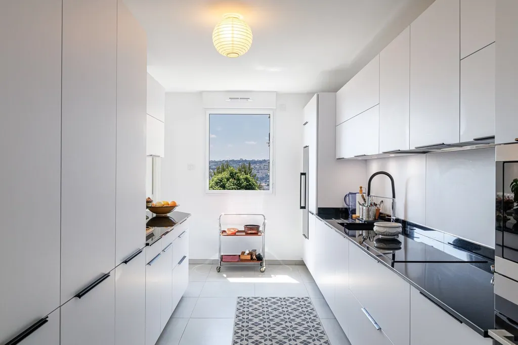 Köök - Penthouse with Rooftop Terrace in Cimiez, Nice