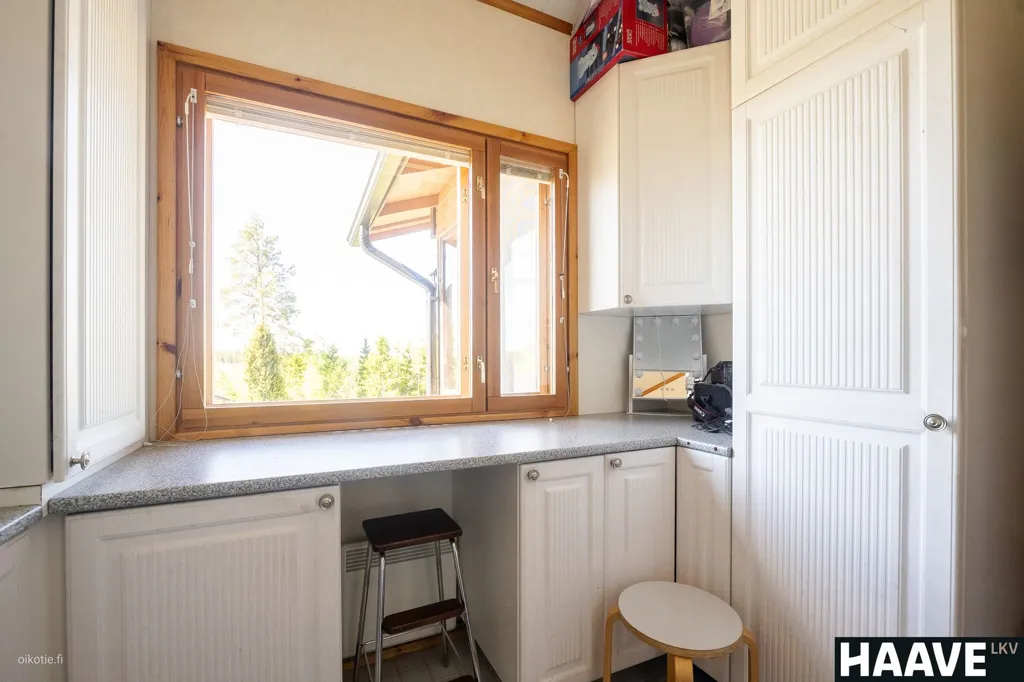 Kitchen - Country House with Lake in Rauma