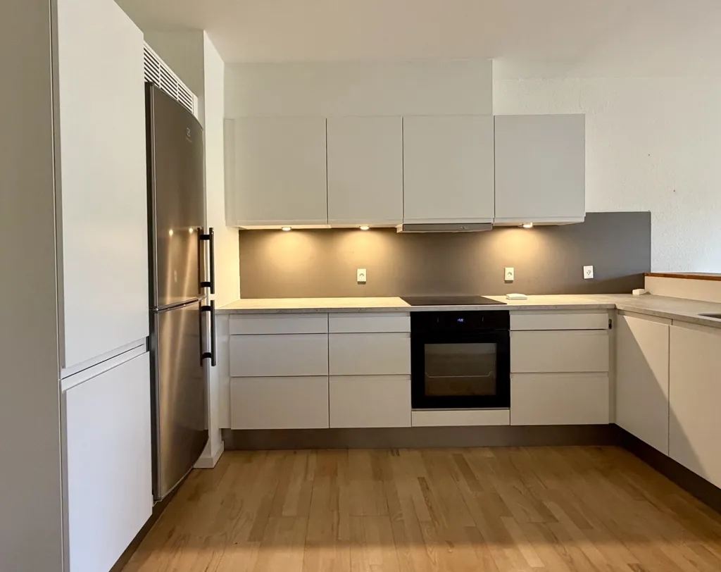 Cuisine - Apartment with Balcony in Kolding Centre