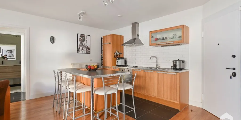 Köök - Apartment with Terrace in Brussels