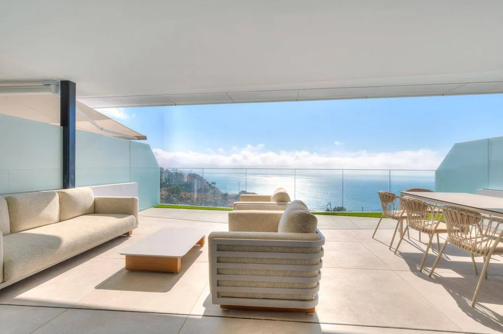Terrasse - Luxury Apartment with Sea View in Fuengirola