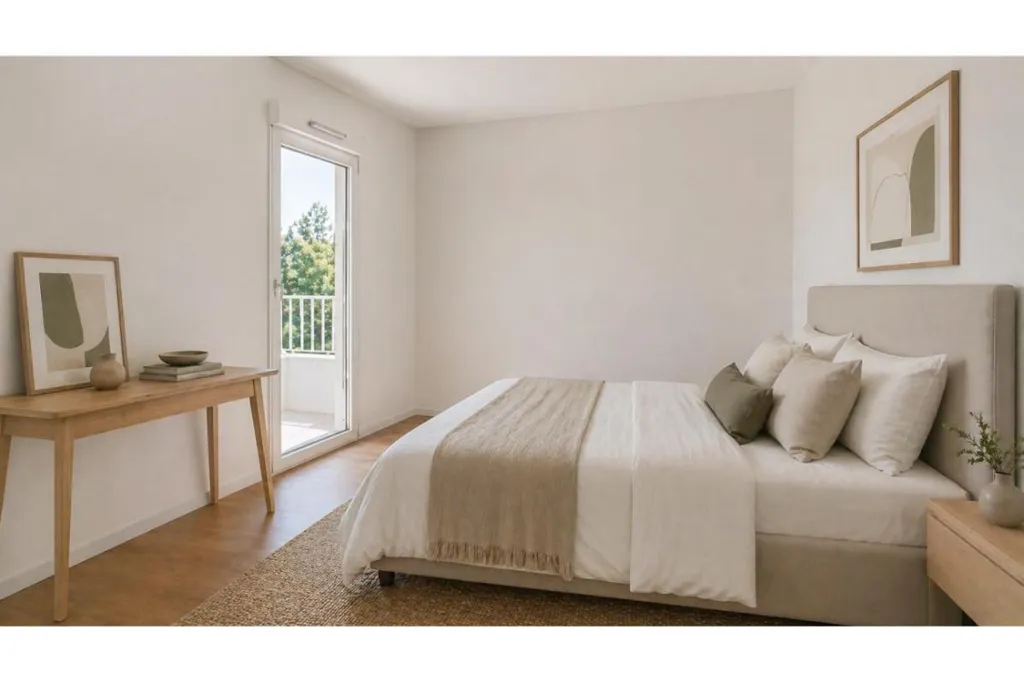 Chambres - Appartement T3 avec Terrasse à Narbonne