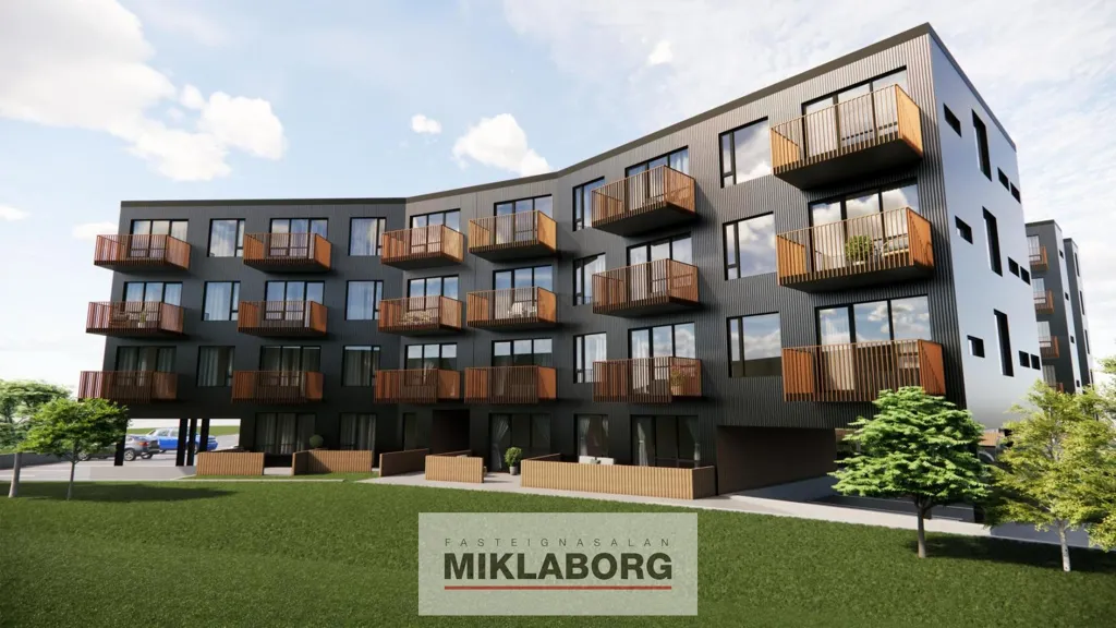 Extérieur - BREEAM-Excellence Flat with Shared Entrance in Hafnarfjörður