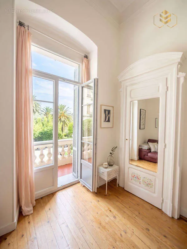 Bedrooms - Characterful Apartment with Balcony in Menton