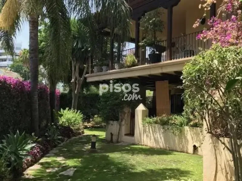 Garden - Apartment with Pool and Golf View in Guadalmina Alta