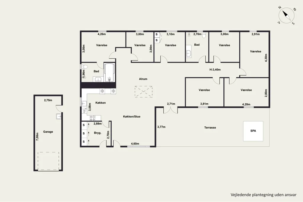 8-room house in Vodskov