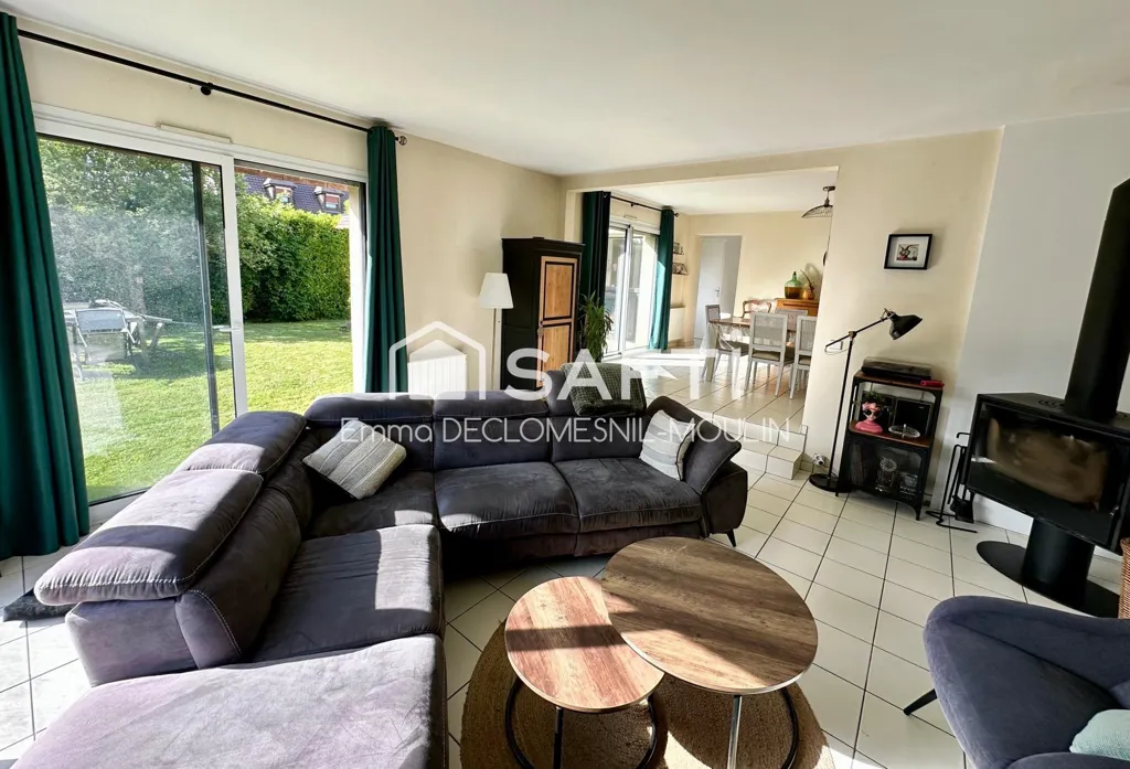 Séjour - Maison d'Architecte avec Jardin près de Caen
