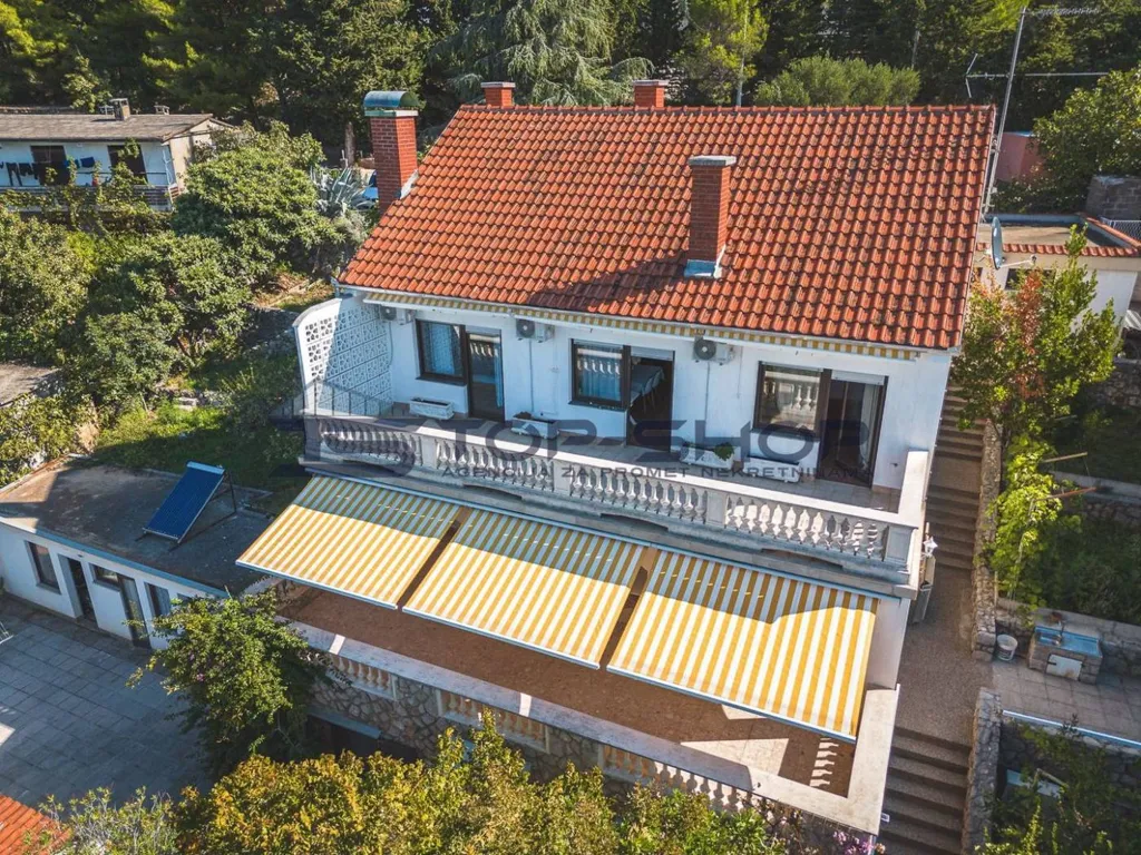 Vista aerea - Family House with Sea Access in Starigrad