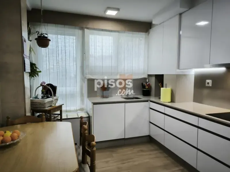 Köök - Spacious Flat with Balcony in Moaña