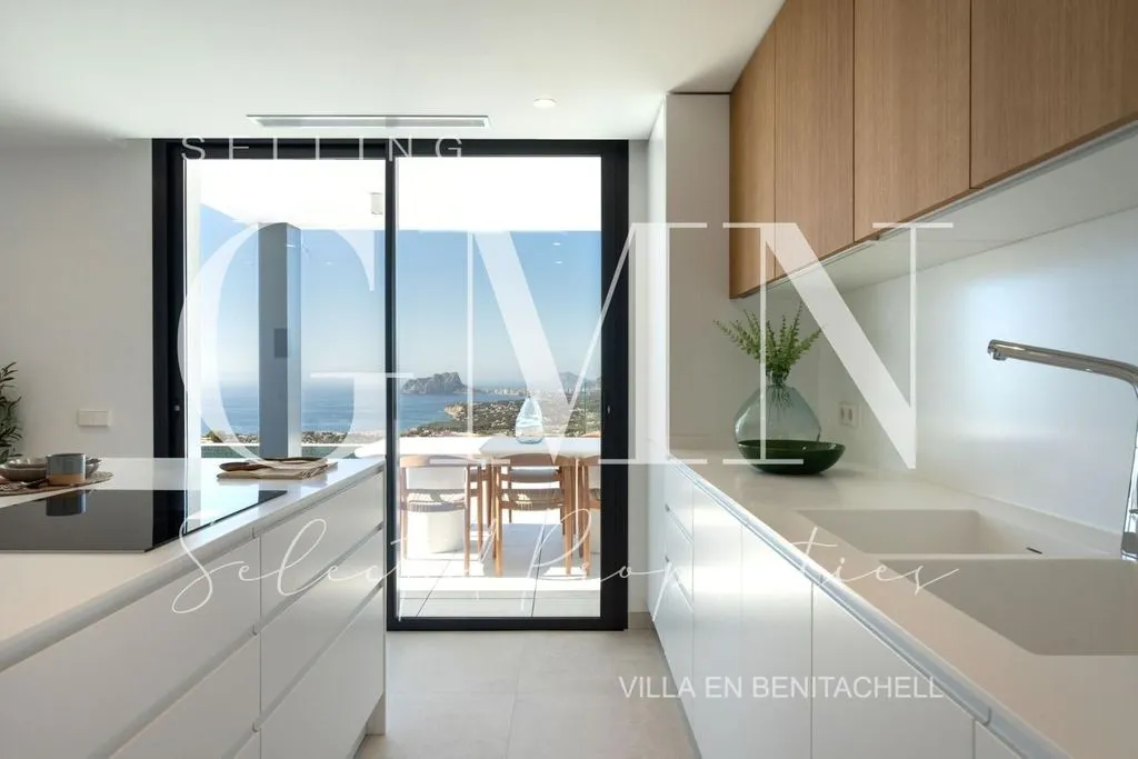Köök - Luxury Villa with Sea Views in Benitachell