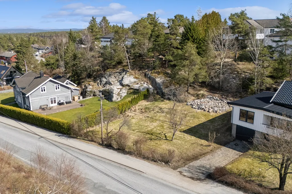 Vista aerea - West-Facing Plot in Sarpsborg