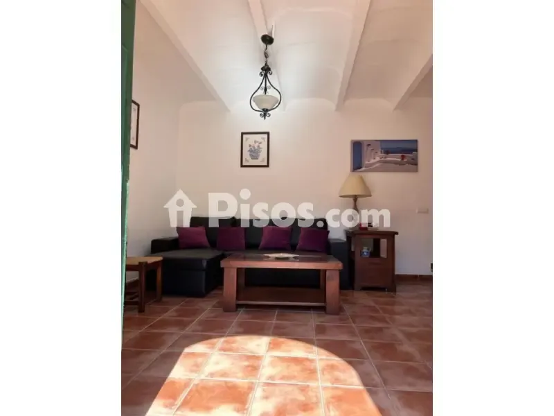 Living Room - Rustic Finca with Pool in S'Horta