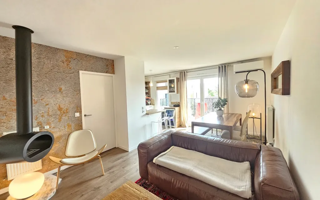 Séjour - Appartement avec Terrasse Sud à Houilles