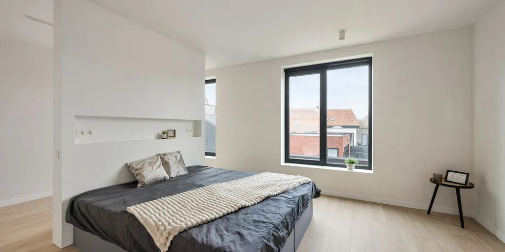 Chambres - Maison Neuve avec Terrasse et Jardin à Langemark