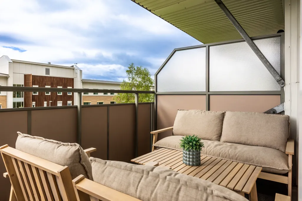 Balcone - Luxurious 3-Bedroom Flat with Balcony in Selfors