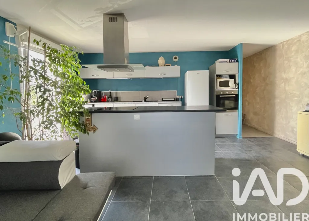 Köök - Apartment with Balcony in Grenoble