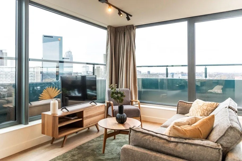 Elutuba - Penthouse with City View in Rotterdam