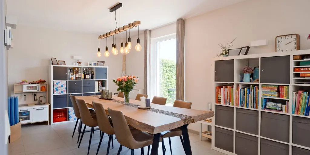 Sala da pranzo - Instapklare Villa with Terraces in Overijse