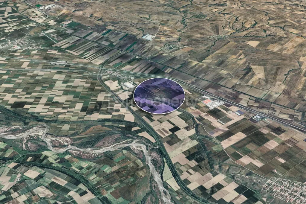 Vista aerea - Buildable Plot with Road Access in Polikastro