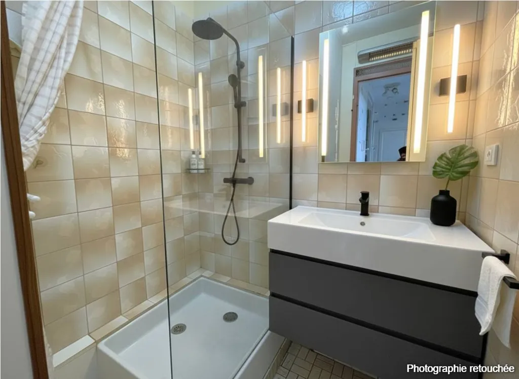 Bagni - 2-Bedroom Apartment with RER E Access in Pontault-Combault