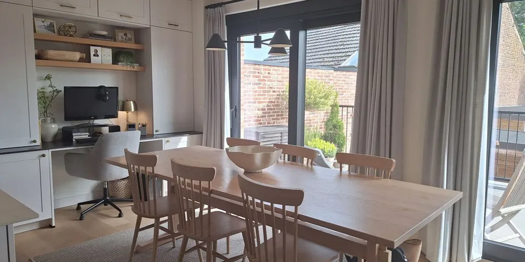 Söögituba - Duplex Apartment with Terrace in Beverst