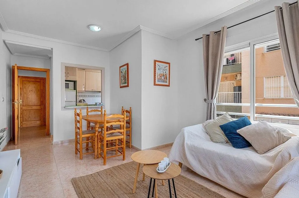 Séjour - Apartment with Pool and Terrace in La Mata