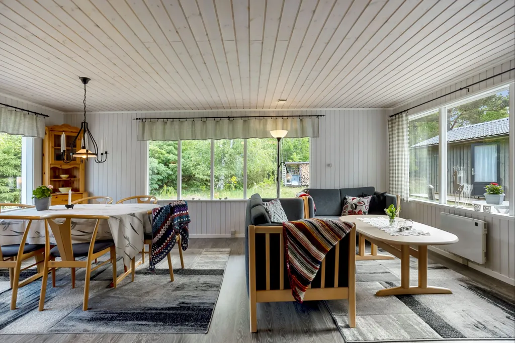 Salle à manger - Classic Summerhouse with Nature in Skiveren