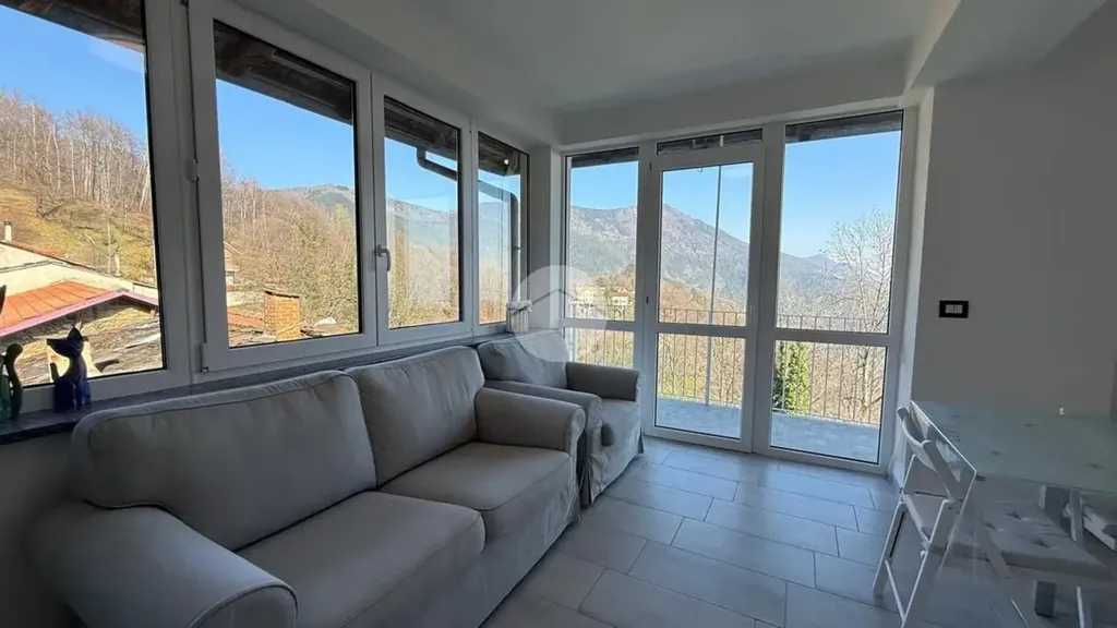 Séjour - Trilocale with Balcony in Rubiana
