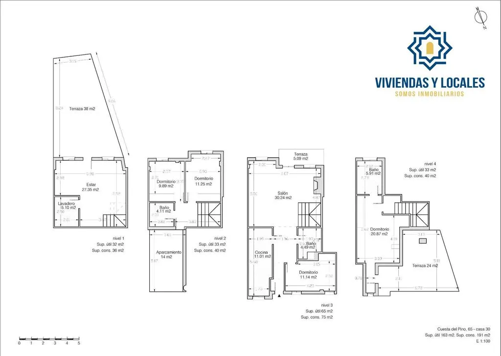 Plan - Townhouse with Terrace in La Bermejana