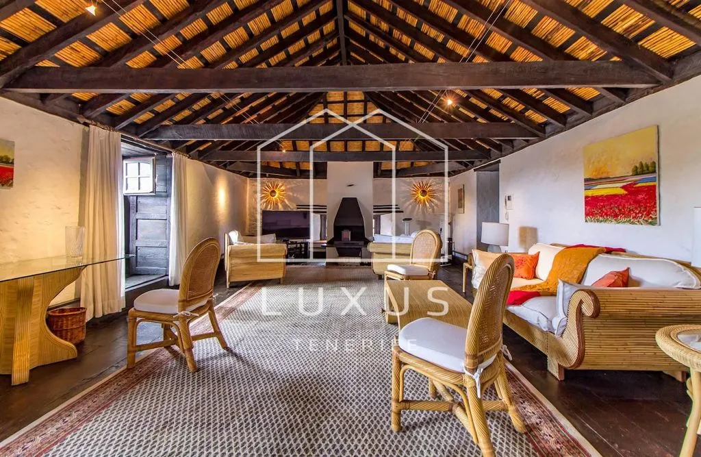 Soggiorno - Historic Villa with Pool in Tacoronte