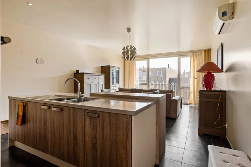 Cuisine - Appartement Moderne avec Terrasse à Anvers