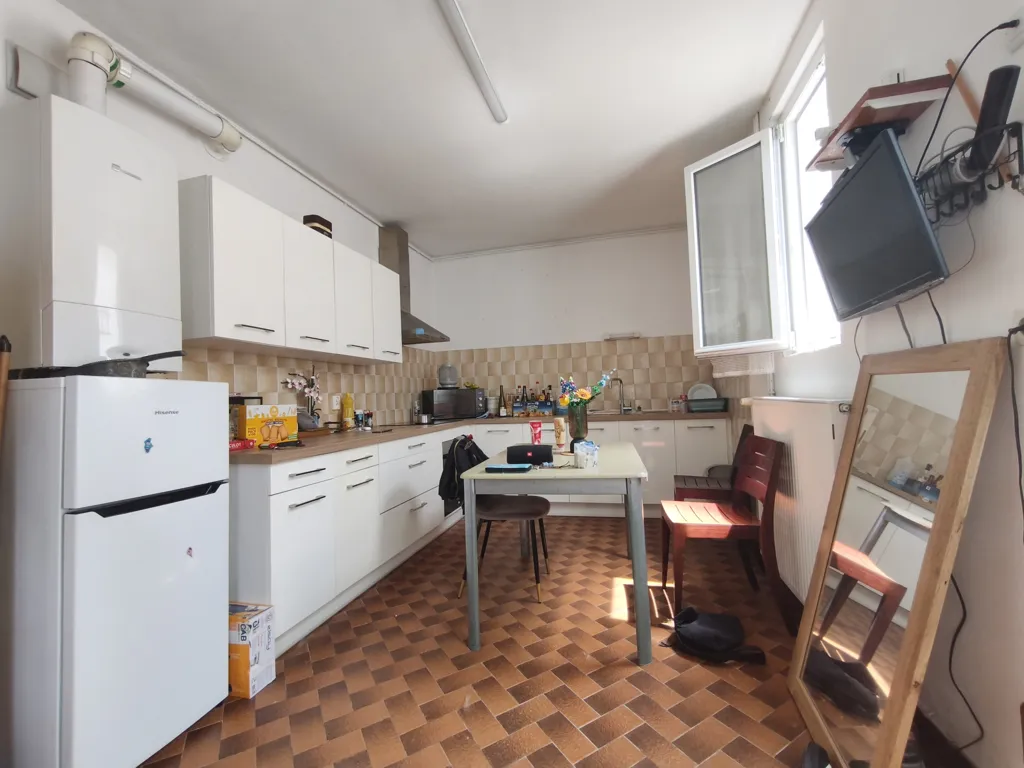 Köök - Three-Home Ensemble with Garden in Saint-Nazaire