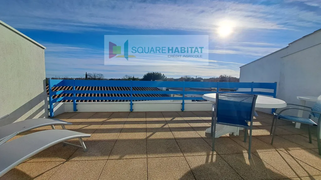 Terraza - 3-Bed Apartment with Sea View in Saint Palais-sur-Mer