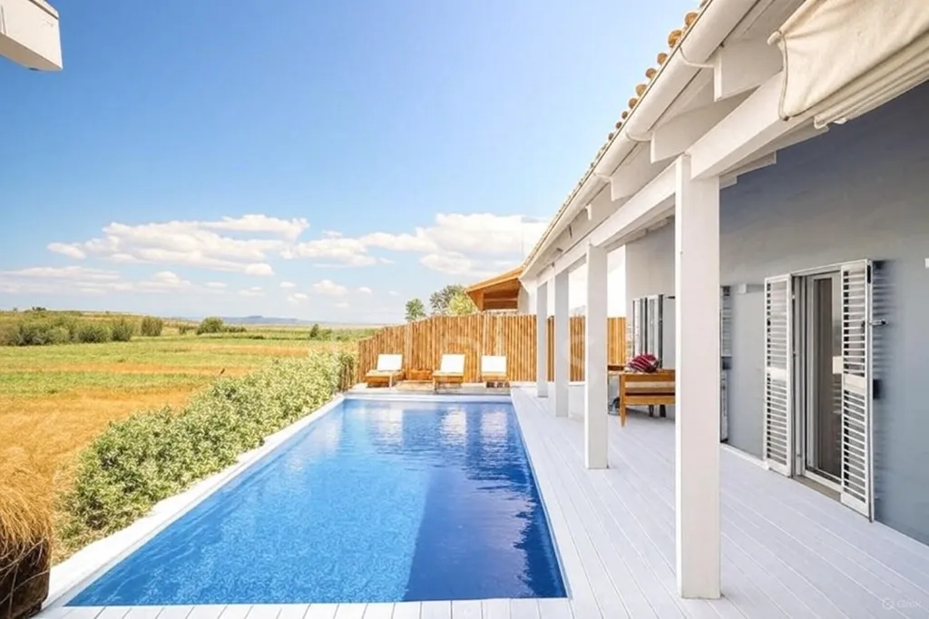 Piscina - T4 House with Infinity Pool in Possanco