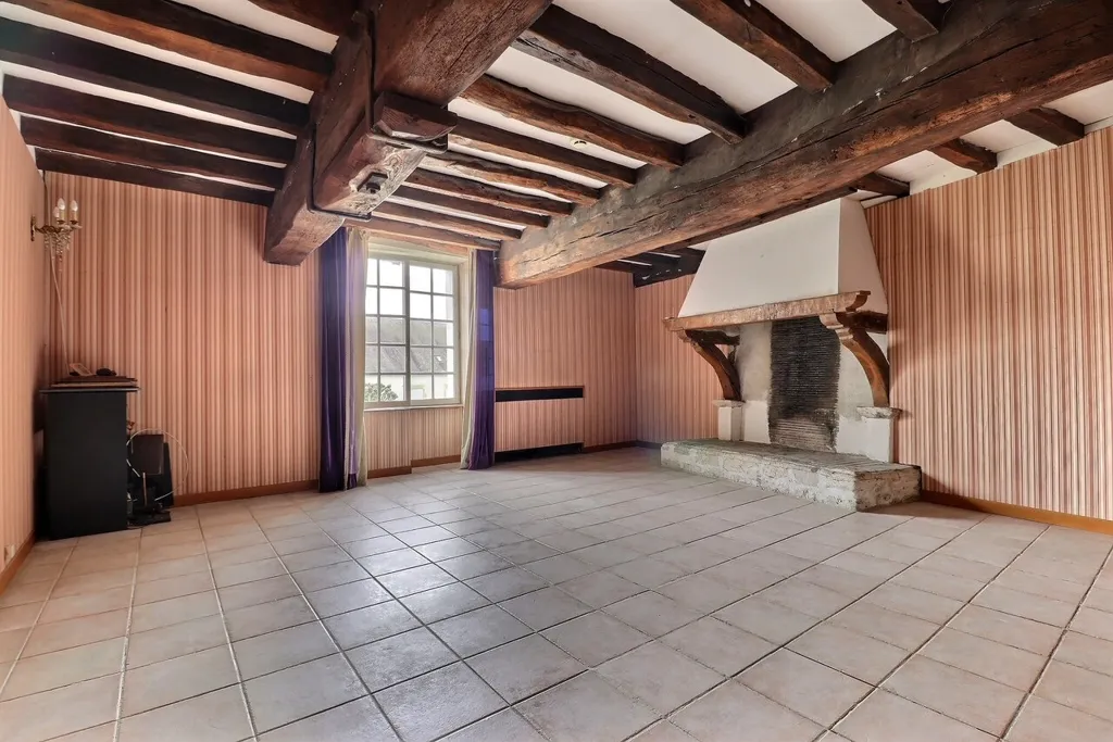 Living Room - Character House with Garden in Aschères-le-Marché