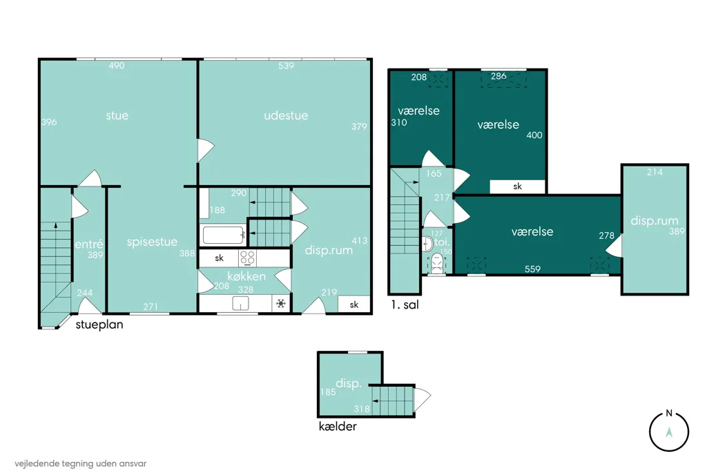 Plaan - Functional Townhouse with Parking in City Centre